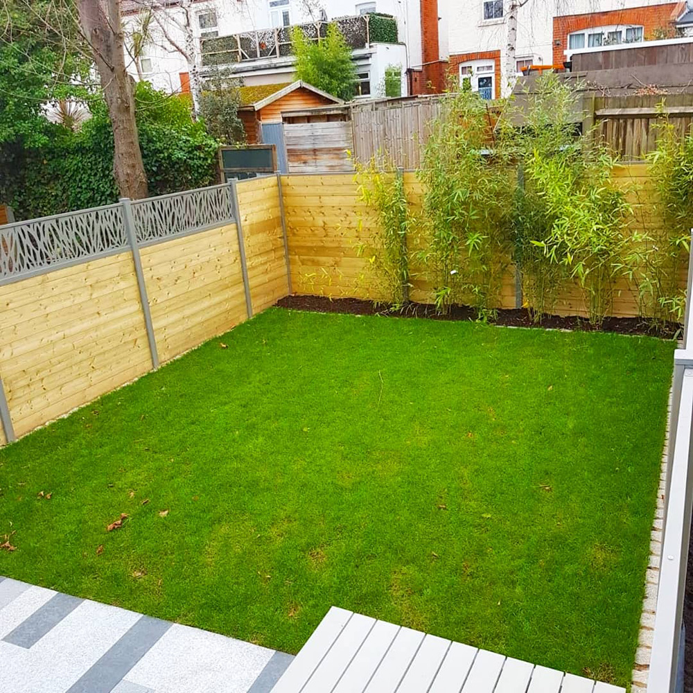 Landscaping project 8 in South London