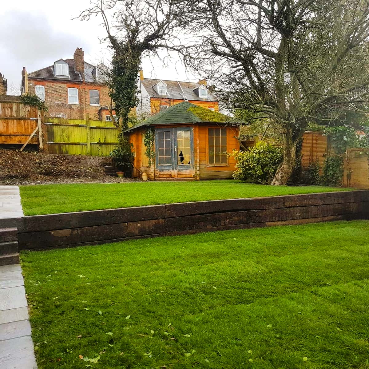 Landscaping project 7 in South London